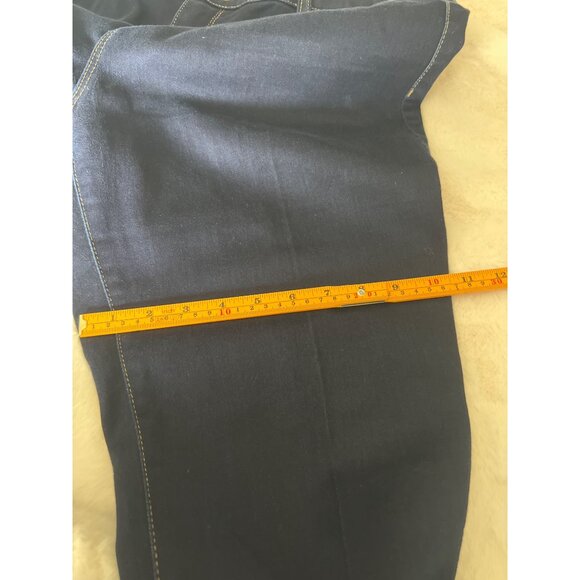 Michael Kors Women's Dark Wash Skinny Jeans Size 16 Stretch Denim - Picture 8 of 9